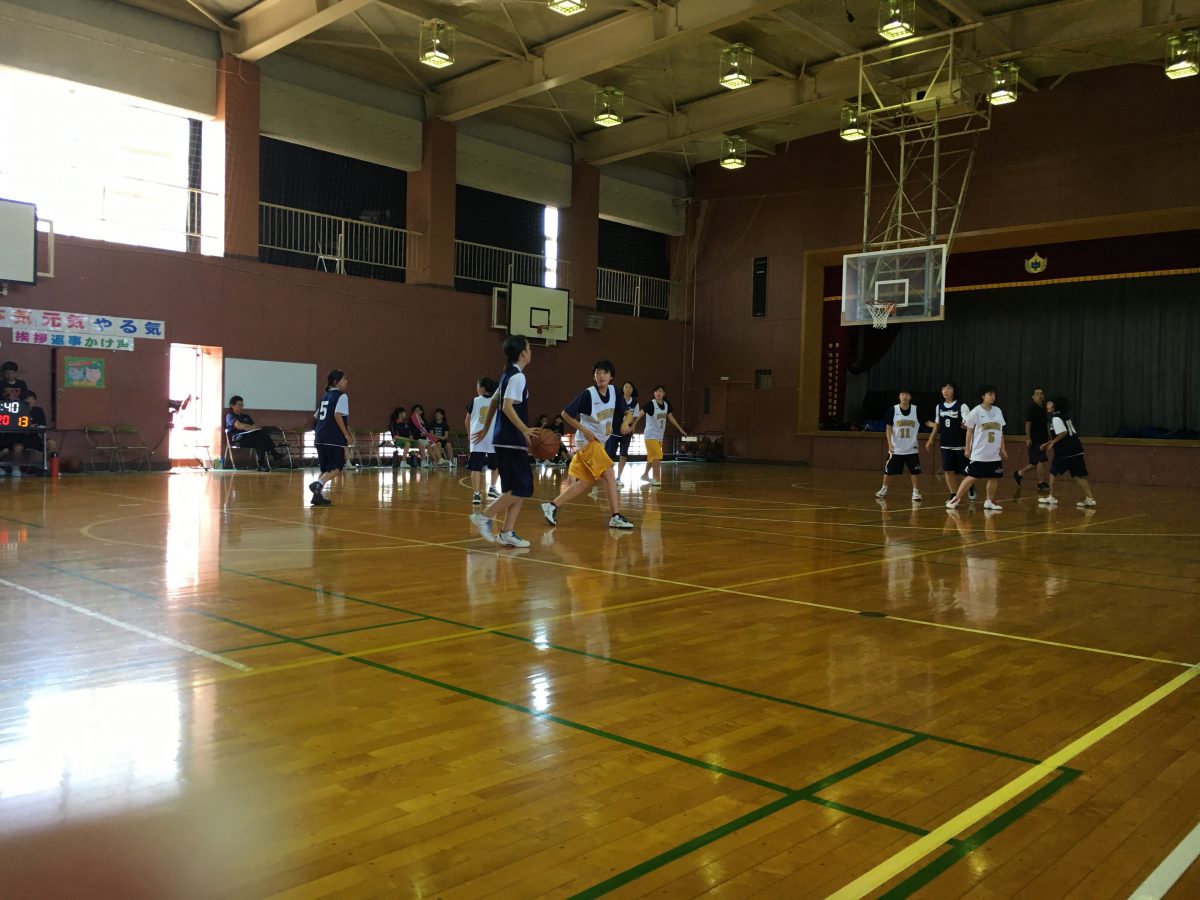 男女バスケットボール部  練習試合