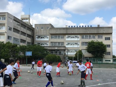 サッカー部練習試合