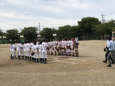 野球部夏季強化大会Aブロック優勝！