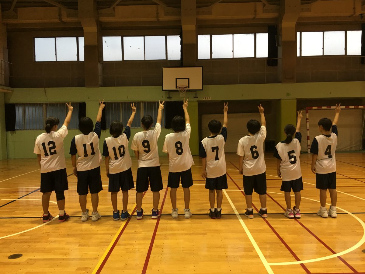 女子バスケ部 練習試合