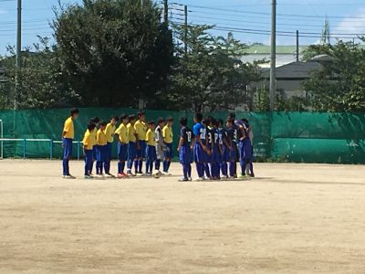 サッカー部 練習試合