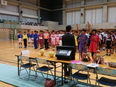 新人戦  男女ハンドボール１日目