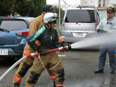 １年生　夢わーく　１日目　消防署