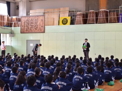 75期1学年学年集会