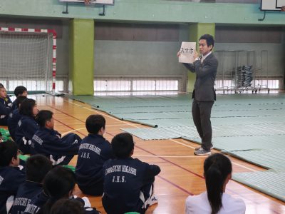 74期　学年集会/公開授業