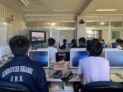 教育実習生が来ています(2学年)