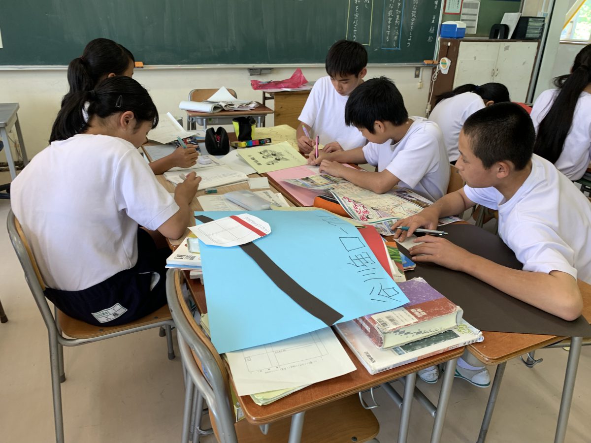 実習生授業(2学年)