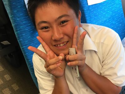 修学旅行〜新幹線 自由時間〜