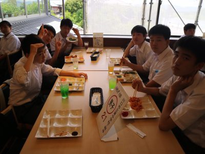 修学旅行〜１組 ランチ〜