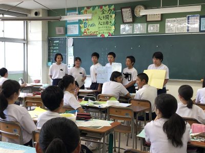 74期 水上事前学習発表