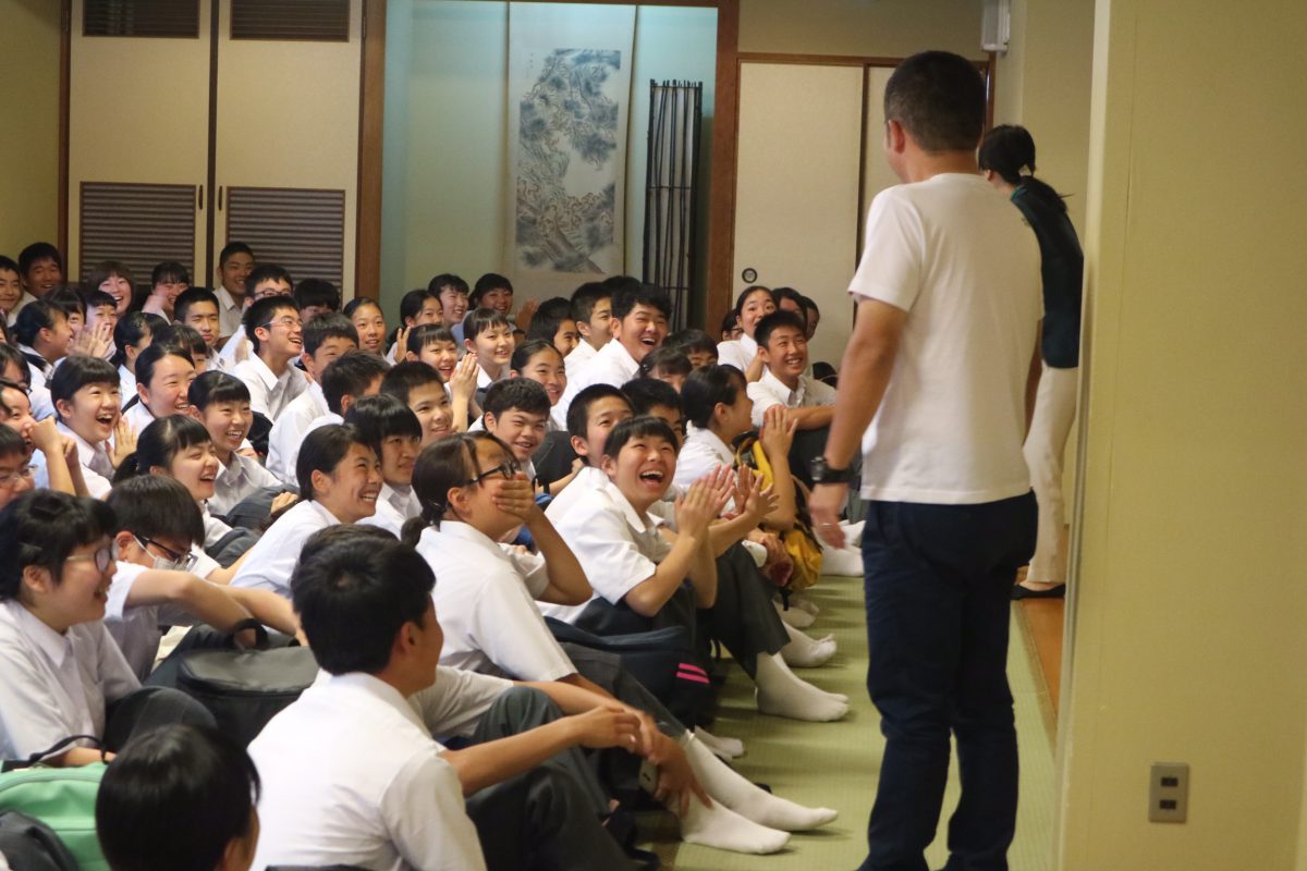 修学旅行〜２日目 朝食・出発式〜