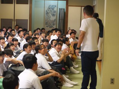 修学旅行〜２日目 朝食・出発式〜