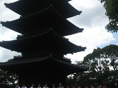 修学旅行～クラス別研修3組東寺～