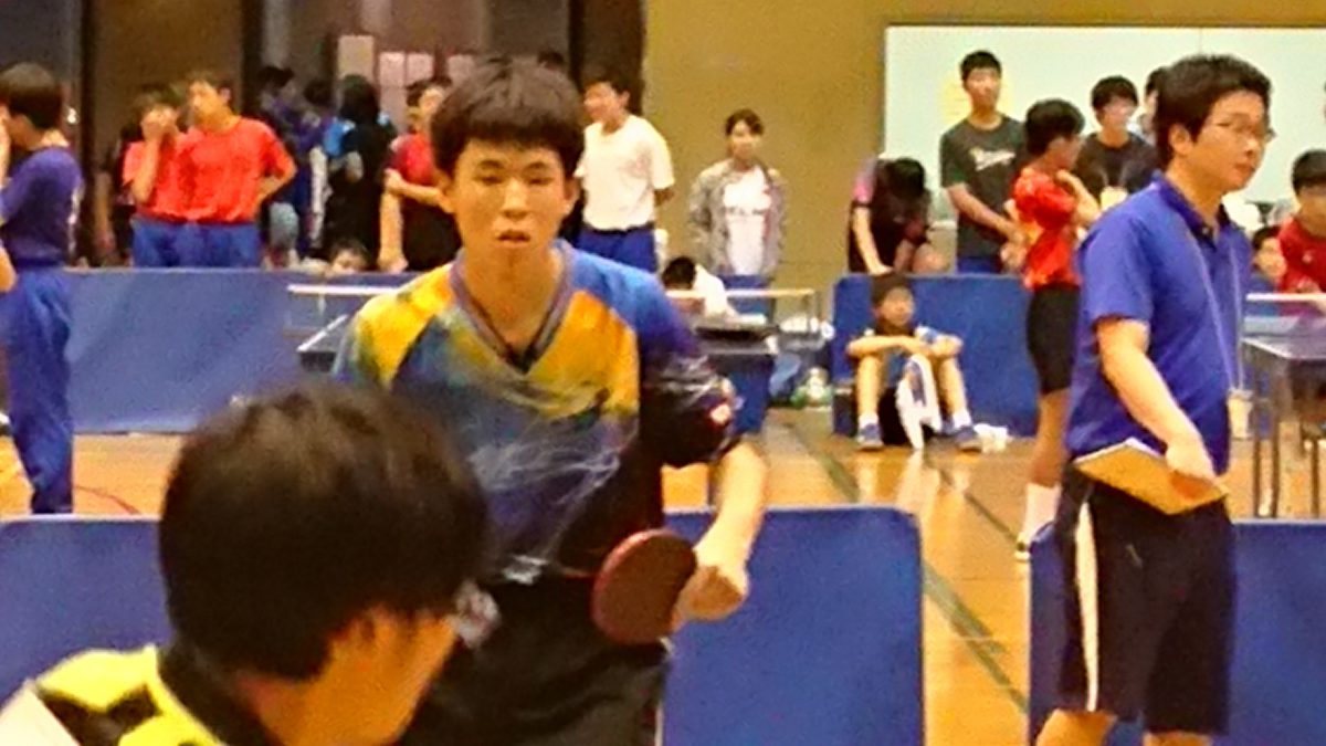 学校総合体育大会卓球(男子)