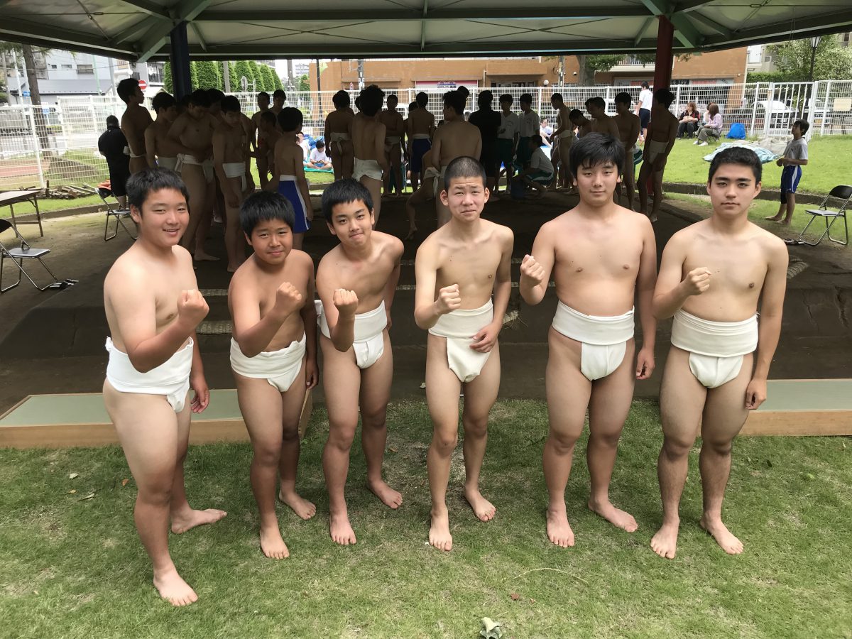 相撲部 学校総合体育大会