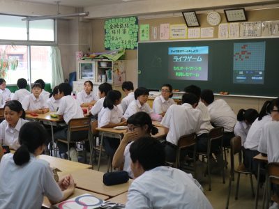 「進路学習会」と「出前授業」