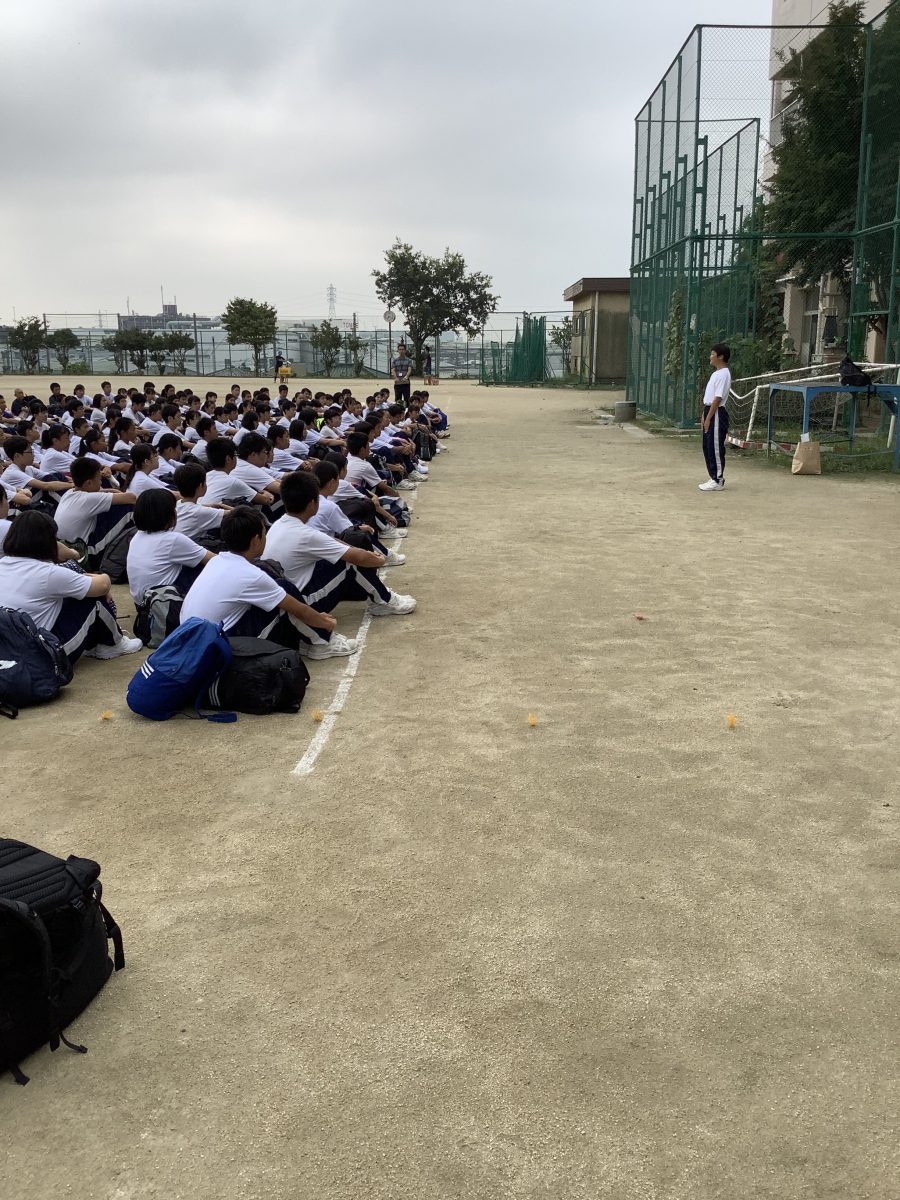 74期水上自然教室  出発式