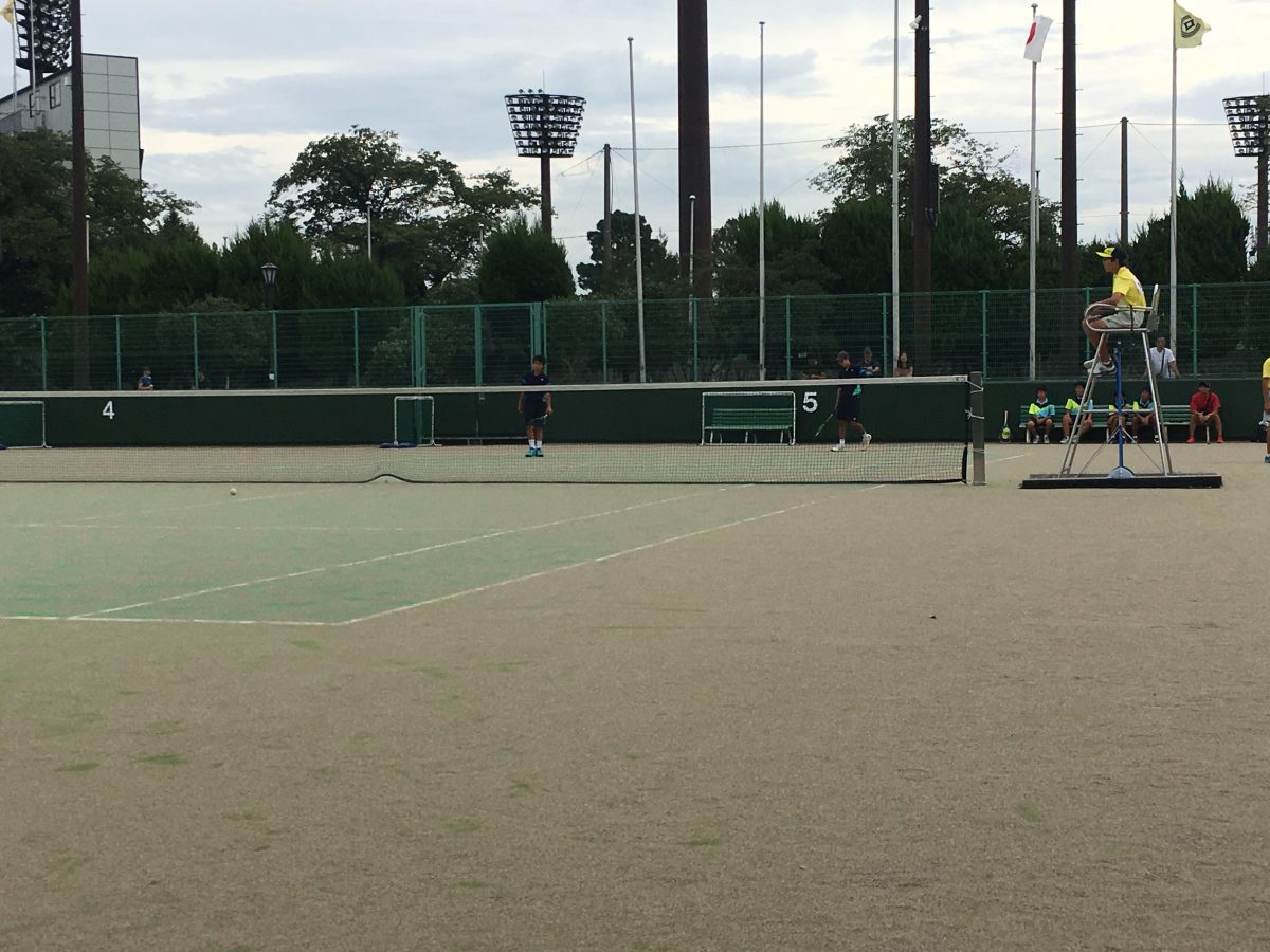 男子ソフトテニス部 市民体育祭