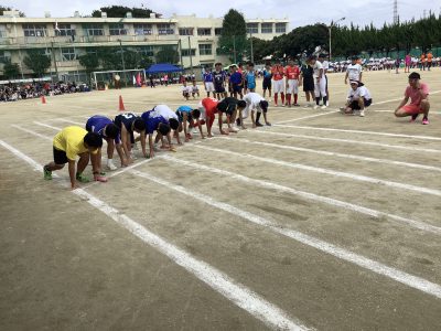 令和元年度第７２回体育祭　部活動リレー　7組演技