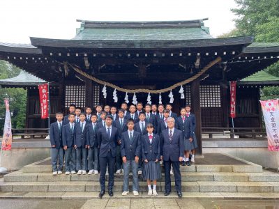 選抜駅伝チーム 必勝祈願