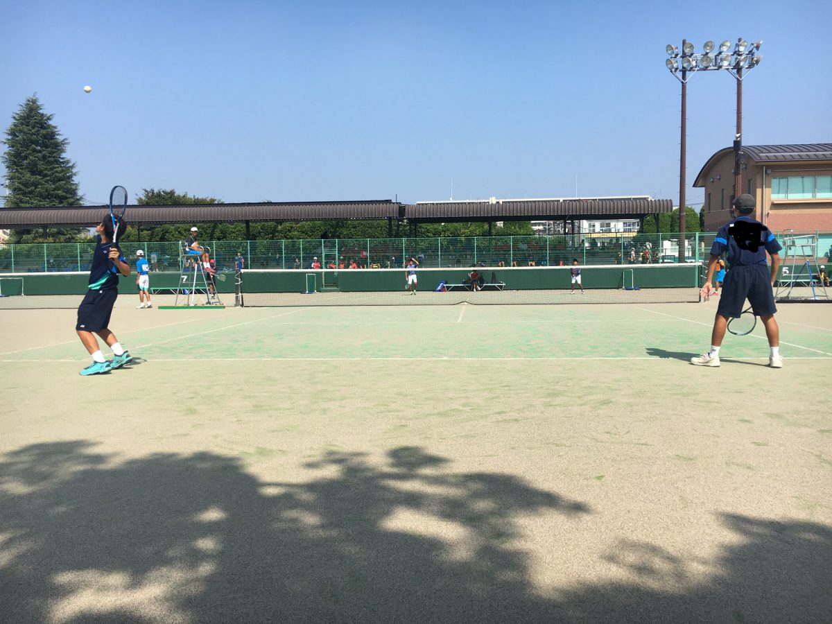 男子ソフトテニス部 市民体育祭2日目