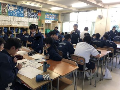 74期 上級学校調べ 発表