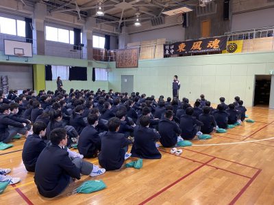 3学年学年集会