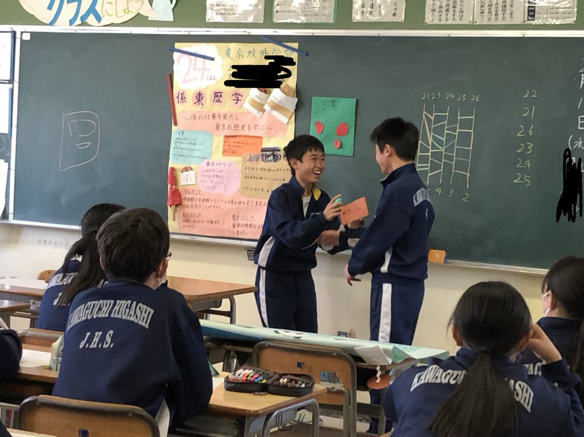 74期東京校外学習まとめクラス発表