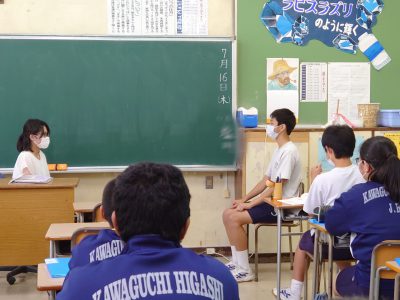 7月16日㈭　3学年面接練習