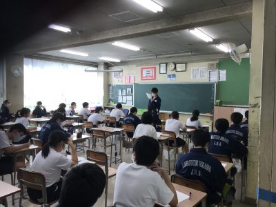 7月2日:3学年 総合の様子