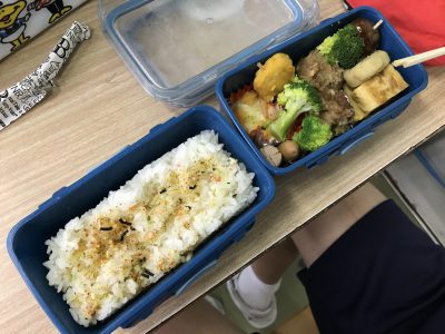 7月11日(土):3学年 お弁当