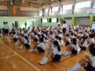 ８月２７日（木）　１学年