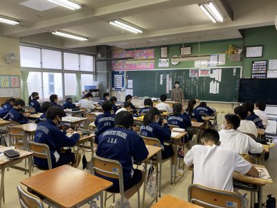 1学年　道徳の授業