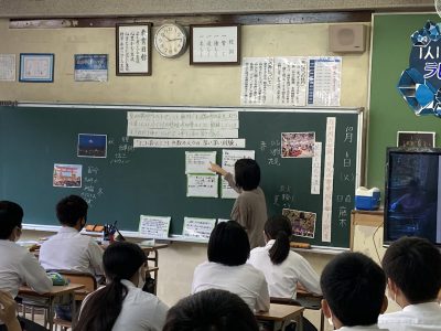 10 月6日(火)：3学年 道徳の様子