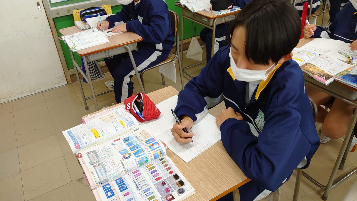 10月26日㈪　3学年 授業の様子