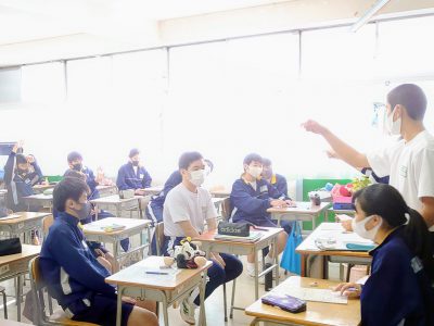 10月29日㈭　3学年　学級活動の様子