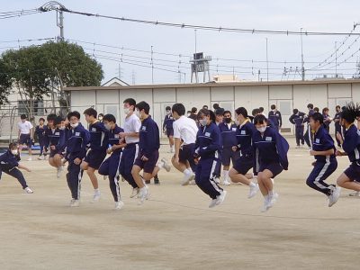 10月30日㈮　3学年　体育フェスの練習