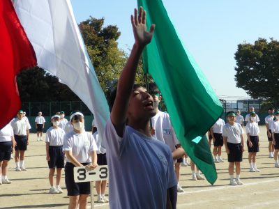 11月13日㈮　3学年　体育フェスティバルの様子