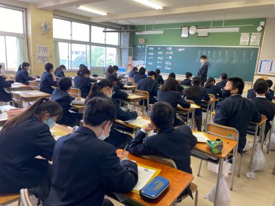 4月14日(水)１学年 本格始動