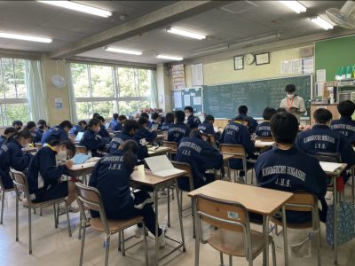 ４月２０日（火)：３学年　授業風景