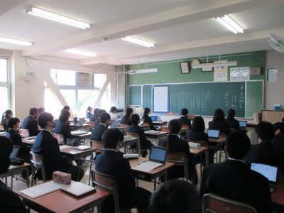 4月８日（木）：２学年：始業式　登校初日