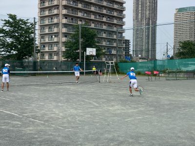 5月29日(土) 男子ソフトテニス部 練習試合