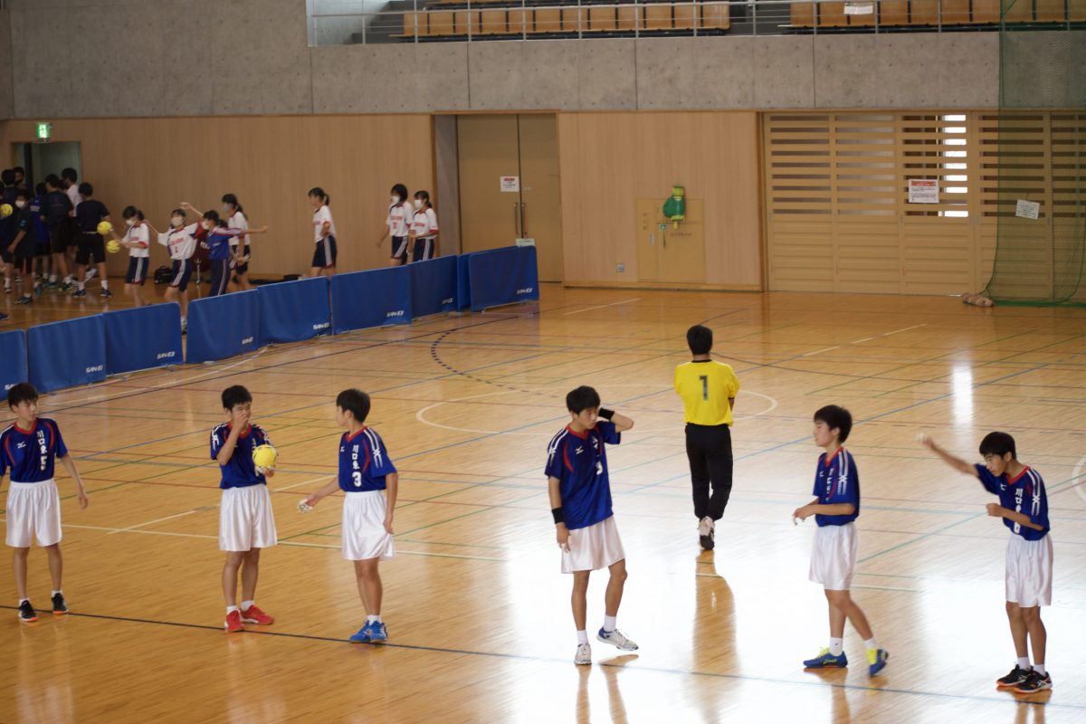 男女ハンドボールボール部：学校総合体育大会　川口市大会