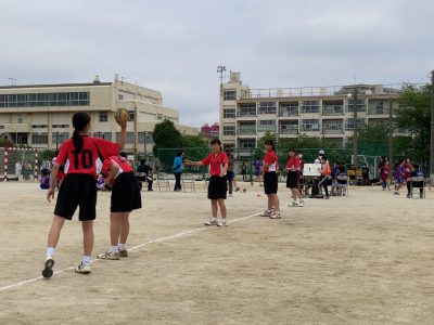 5月7日(土):女子ハンドボール部　新人戦市大会　