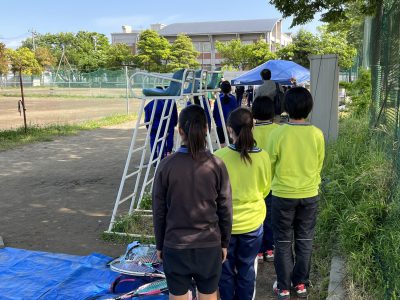 ５月８日（日）：女子ソフトテニス部　関東近県埼玉県東部地区強化大会