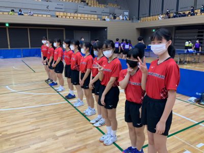卓球部（女子）埼玉県学校総合体育大会