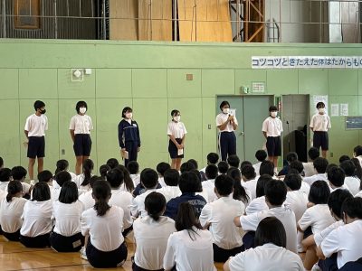 【2学年】2学期スタート！