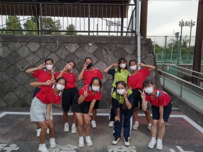 ９月２７日（火）：女子ソフトテニス部🎾（新人戦・団体戦）