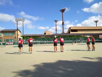 ９月２７日（火）：女子ソフトテニス部🎾（新人戦・団体戦）