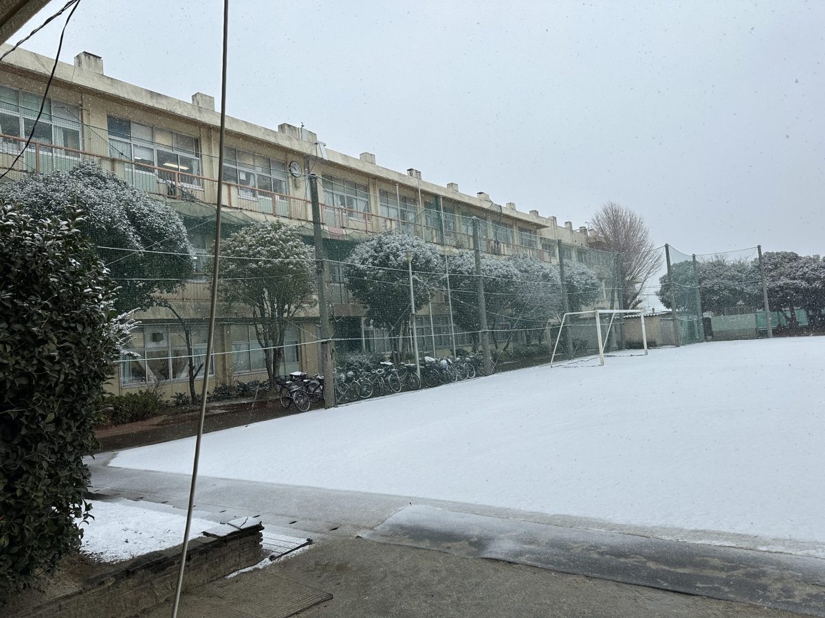 雪の東中